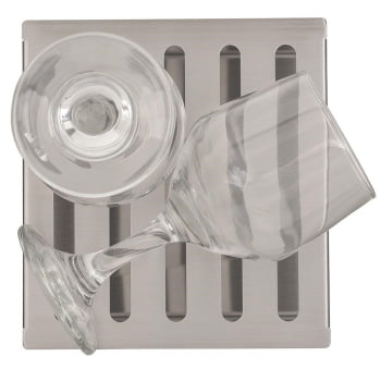 Escorredor Tramontina para Canal Organizador Aço Inox Scotch Brite para Sobrepor 15x15 cm 94534012