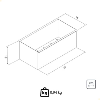 Escorredor Profundo Tramontina p/ Canal Organizador Aço Inox Scotch Brite Sobrepor 30x15cm 94534011