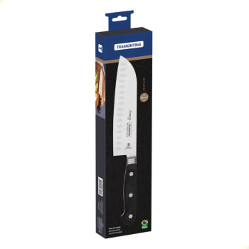 Faca Santoku Century com Lâmina em Aço Inox e Cabo em Policarbonato 7" 24020107