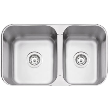 Cuba Dupla Tramontina Isis 2C 34-28 BS Perfecta Inox Acetinado 69x40 cm 94062102