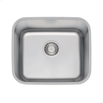 Cuba de Embutir Tramontina Dora 40 BL R6 em Aço Inox Acetinado com Válvula 4 1/2'' 40x34 cm 94017112