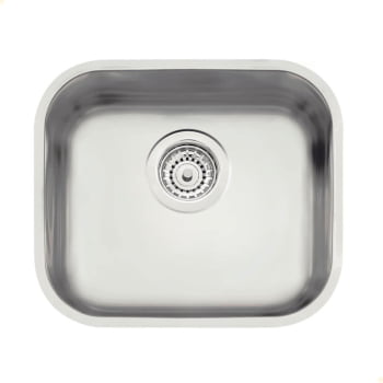 Cuba Tramontina Lavínia 40 BL Prime em Aço Inox Acetinado 40x34 cm com Válvula 94020102 Cuba Tramontina Lavínia 40 BL Prime em Aço Inox Acetinado 40x34 cm com Válvula 94020102