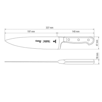 Facas Tramontina  Century para Cozinha 24011008-24020005