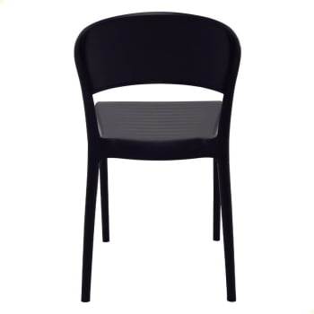 Cadeira Tramontina Summa Sissi Summa em Polipropileno e Fibra de Vidro Preto ECO 92046409