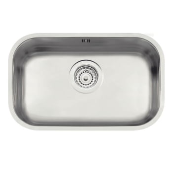 Cuba Tramontina Lavínia 47 BL Prime em Aço Inox Acetinado 47x30 cm com Válvula e Escape 94022103