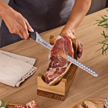 Faca Jamoneira Tramontina Solutta Lâmina Em Inox e Cabo Em Policarbonato 11,5" 24257111