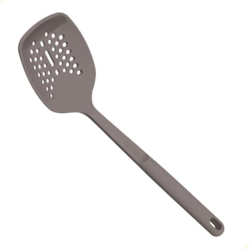 Jogo De Utensílios Tramontina Softta Em Silicone Cinza 5 Peças 25899600