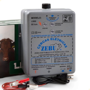 Eletrificador de Cerca Zebu LB80 AUT 36544