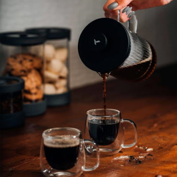 Cafeteira Francesa Tramontina Em Vidro Borossilicato 600 ml 61768200