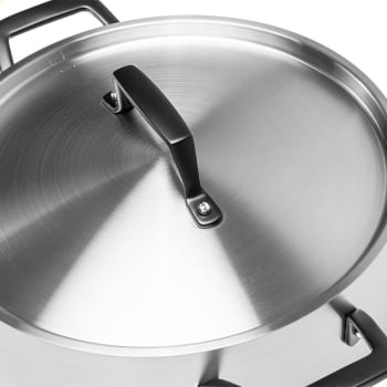 Caçarola Tramontina Grano Black Funda Em Inox Corpo Triplo 24 cm 4,7 L 62583240
