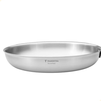 Frigideira Tramontina Grano Black Em Inox Com Corpo Triplo 30 cm 3,4 L 62595300