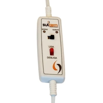 Colchonete Térmico para Maca Azul 1,60cm x 60cm 2 Temperaturas Sulterm 127V 1008