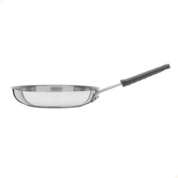 Frigideira Tramontina Professional Em Inox Fundo Triplo e Cabo Com Luva De Silicone 20 cm 62333200