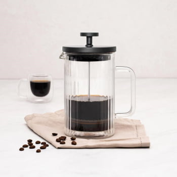 Cafeteira Francesa Tramontina Em Vidro Borossilicato 1 Litro 61768210