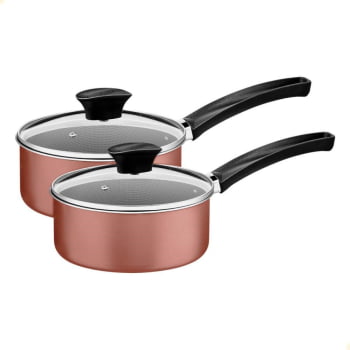 Jogo de Panelas Michigan Tramontina Alumínio Revestimento Antiaderente Siena 5 Pçs 28299497