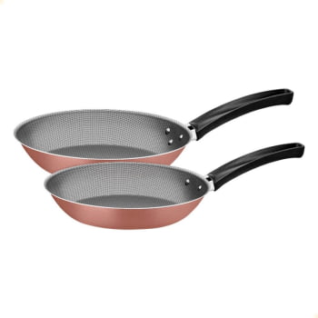 Jogo de Panelas Michigan Tramontina Alumínio Revestimento Antiaderente Siena 10 Pçs 28299499