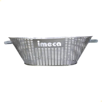 Cesto Em Inox Para Pães Imeca 67,5 x 47,5 x 21,5 cm 7502
