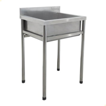 Tanque Em Inox Imeca 60x50x90 Com Cuba De 52x43x25 55 Litros 7497