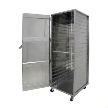 Câmara Epóxi Imeca 58X70 Para 20 Assadeiras Vazia Desmontada Em Inox 430 6278