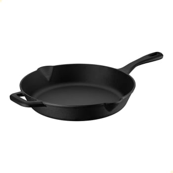 Frigideira Fargo Tramontina Em Ferro Fundido Com Acabamento Pre-Seasoned 30 cm 3,2 L 28761030 Frigideira Fargo Tramontina Em Ferro Fundido Com Acabamento Pre-Seasoned 30 cm 3,2 L 28761030