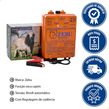 Eletrificador Zebu Automático Bivolt 12V LB120 36560