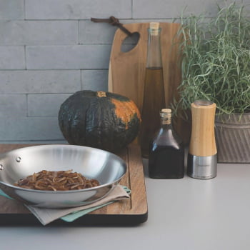 Moedor Tramontina Realce Sal ou Pimenta em Bambú e Aço Inox com Moinho em Cerâmica 61652000