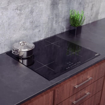 Cooktop Tramontina  Indução Square Slider B 4EI 60 220v 94751221