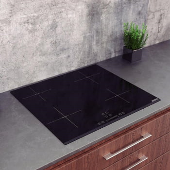 Cooktop Tramontina  Indução Square Slider B 4EI 60 220v 94751221