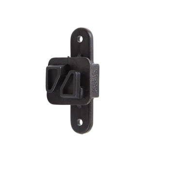 Isolador Zebu Tipo W Preto (60 UNID) 353X60