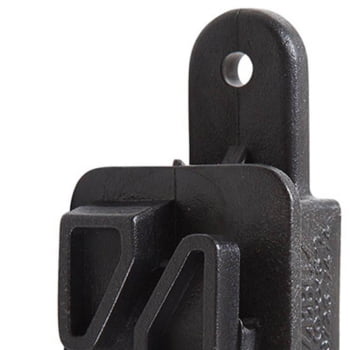 Isolador Zebu Tipo W Preto (60 UNID) 353X60