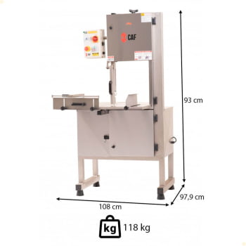 Serra Fita CAF SFO 3.10 Em Aço Inox 380V S31021252