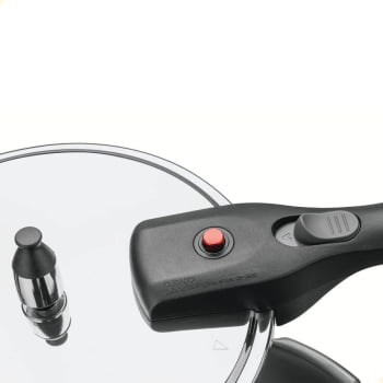 Panela de Pressão Tramontina Brava em Aço Inox com Fundo Triplo 20 cm 4,5 L 62416200