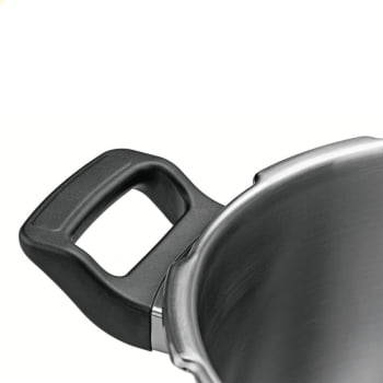 Panela de Pressão Tramontina Brava em Aço Inox com Fundo Triplo 20 cm 4,5 L 62416200