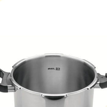 Panela de Pressão Tramontina Brava em Aço Inox com Fundo Triplo 20 cm 4,5 L 62416200