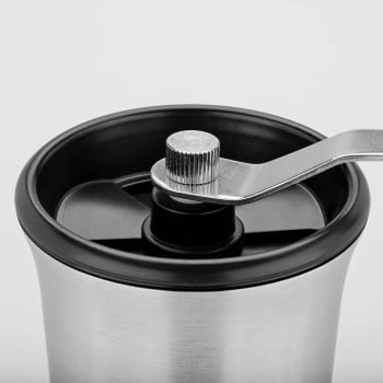 Moedor para Café Tramontina Realce em Aço Inox com Copo de Acrílico e Moinho em Cerâmica 61769000