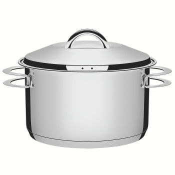Caçarola Tramontina Solar Funda em Aço Inox Fundo Triplo com Tampa e Alças 16 cm 1,8 L 62504160