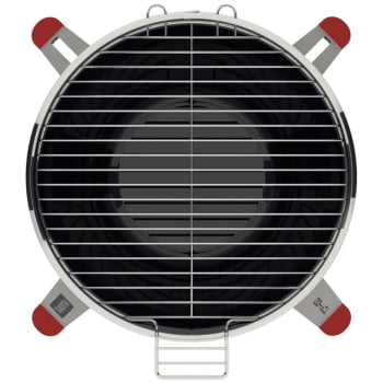 Churrasqueira a Carvão Tramontina TCP 400 Aço Inox com Bandeja para Carvão em Aço Esmaltado 26500006