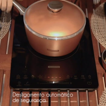 Cooktop Portátil por Indução Tramontina Slim Touch EI 30 Com Comando Touch 2 220V
