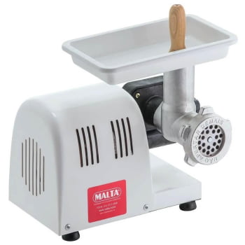 Moedor de Carne Malta Eletrico Branco Boca 8 Bivolt 3101026