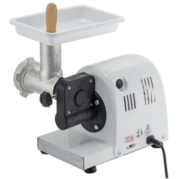 Moedor de Carne Malta Eletrico Branco Boca 8 Bivolt 3101026
