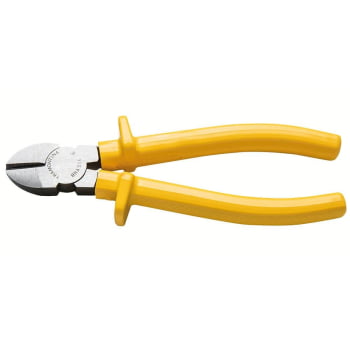 Alicate Tramontina Corte Diagonal 6" Isolado 1000 V Amarelo Forjado Em Aço Especial 41006106