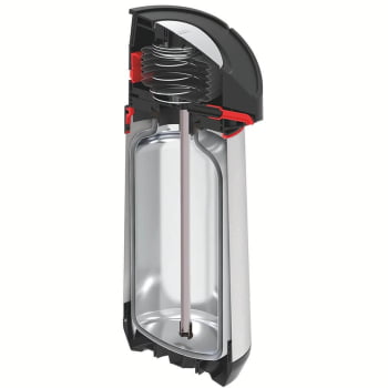 Garrafa Térmica Tramontina Exata em Aço Inox com Ampola de Vidro 1,2 L 61641120