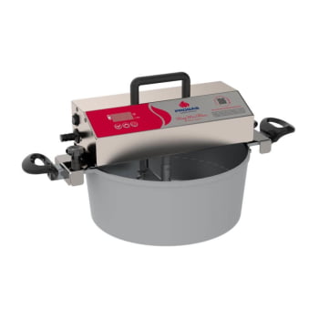 Kit Misturador Mogmix Progás PRMOG-07 Alumínio Panela 7 Litros Bivolt e Suporte para Girar GIRAMOG