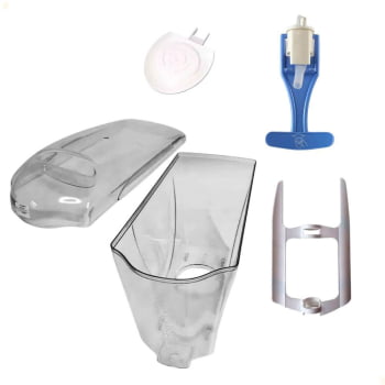 Kit Tanque Reservatório com Tampa + Torneira Completa + Pingadeira Completa + Pá Agitadora 50921-509