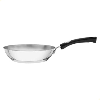 Frigideira Tramontina Solar Silicone Rasa Em Inox Com Fundo Triplo 28 cm 3,2 L 62135280