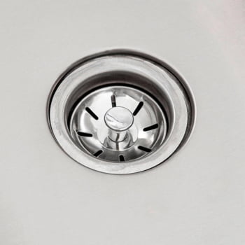 Mesa Com Cuba Simples Imeca Com Grade Inferior Medida 2,00 x 0,70 Inox 430 Desmontável 6814
