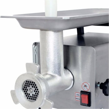 Moedor Picador Elétrico Comercial CAF Boca 8 Bivolt 60 HZ 1/3 CV P008221113