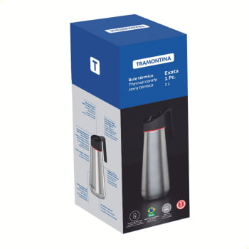 Bule Térmico Tramontina Exata em Aço Inox 1 L 61638100