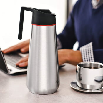 Bule Térmico Tramontina Exata em Aço Inox 1 L 61638100