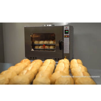Forno Turbo Industrial Progás A Gás PRP-5000 NL New Light Com Vapor Bivolt